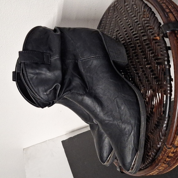 Dingo Black Western Boots Women Size 10 M - Picture 3 of 12